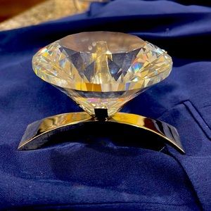 Faux Diamond/Crystal with stand